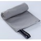 Serviette microfibre gris