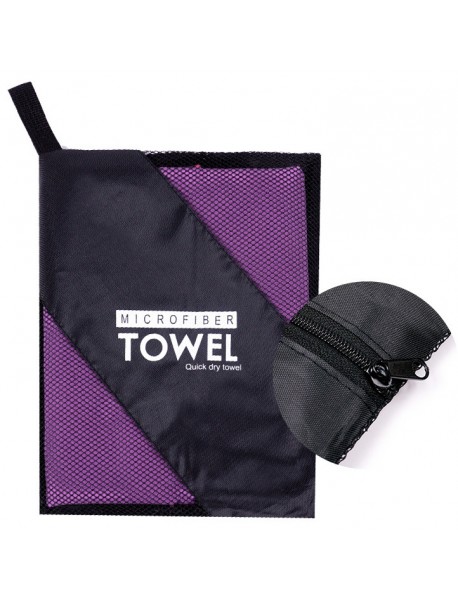 Serviette microfibre Violet