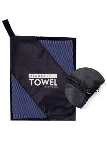 Serviette microfibre Bleu Marine