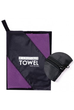 Serviette microfibre Violet