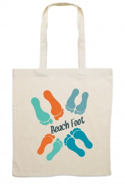 Tote Bag Beach Foot