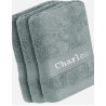 Drap de bain / Douche Litchen avec broderie