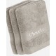 Drap de bain / Douche Lin avec broderie