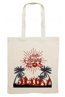 Tote Bag Hello Spring
