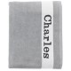 Drap de plage Grey + Prénom