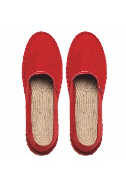 Espadrille couleur Red