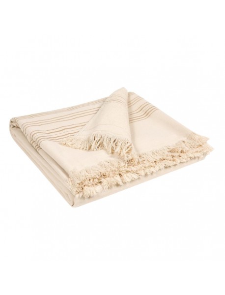 Fouta éponge couleur Lin