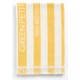 Serviette de plage recyclée Delmor Ochre
