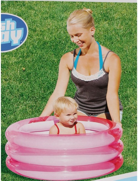 piscine ronde pour bébés 3 boudins 70cm 