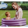Piscine ovale 3 boudins-fond gonflable