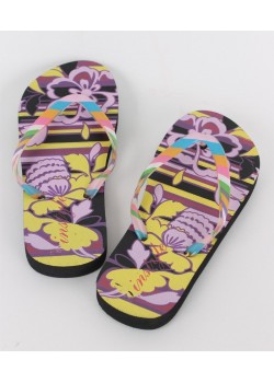 Tong Femme Lien Imprimée violet