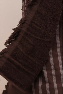 Fouta Alanya Chocolat 80x150cm