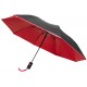 Parapluie 21 " pliant 2 sections automatique Spark, noir / rouge