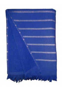 Fouta Ankara Doublée Blue jean
