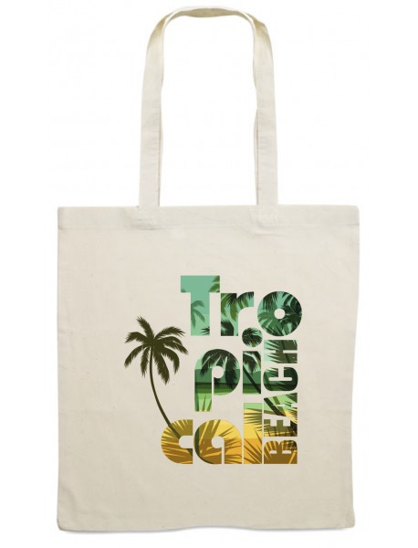 Tote Bag Tropical beach