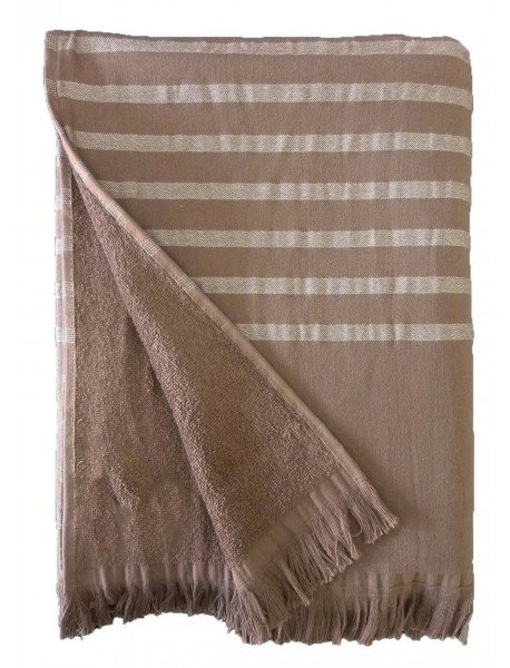 Fouta Alanya Taupe 80x150cm